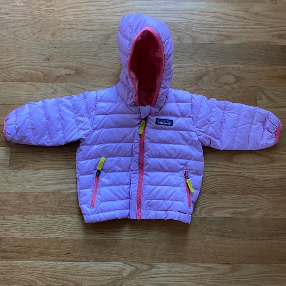 Patagonia Baby Reversible Down Sweater Hoody